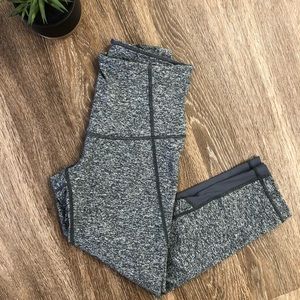 Zella Grey Crop Workout Pant Size XS